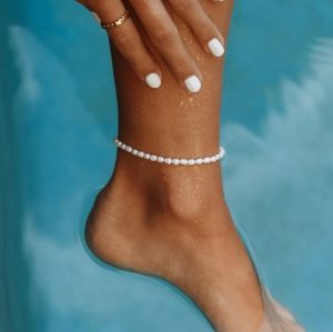 Pearl Handmade Bracelet Girls' Pearl Bracelet Ornament Crystal Bracelet Beads