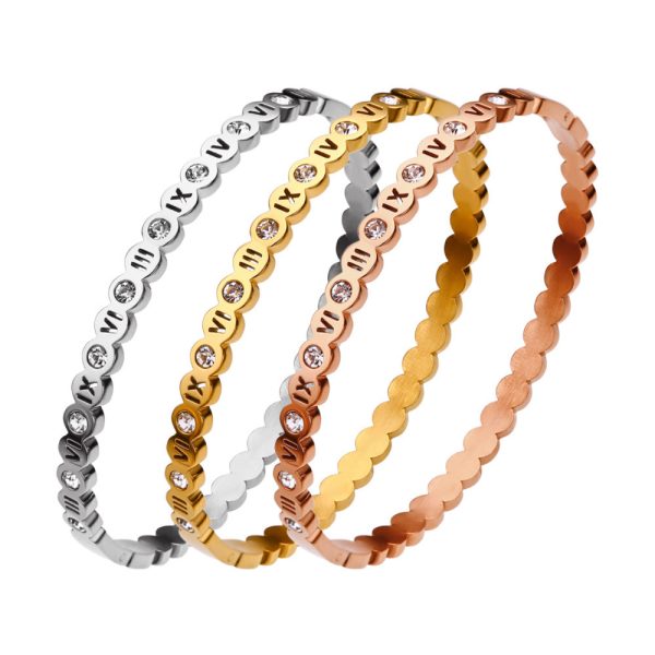 Trendy Fashion Titanium Steel Bracelet Korean Style
