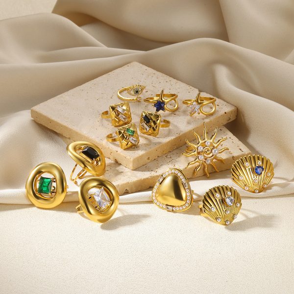 7782025c-722f-42f6-8cd0-e59caa9c083c.jpg European And American New Stainless Steel Pearl Zircon Ring For Women