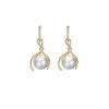 Korean Fashion Temperament Jewelry Pearl Earring Set