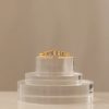S925 Sterling Silver Simple Fashion Organ Ring Personality