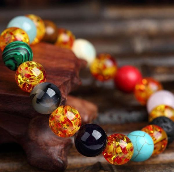 New creative garnet grape stone bracelet woven bracelet jewelry wholesale source natural stone bracelet