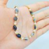 European And American Fashion Cool Crystal Stone Pearl Bracelet