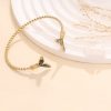 European And American Water Drop Ring Earrings Bangle Jewelry Suit