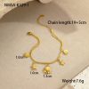 Ocean Style Stainless Steel Women's Anklet