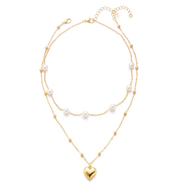 Multi Layer Shell Starfish Necklace Set