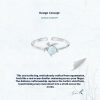 Summer Turtle Open Ring Romantic Blue