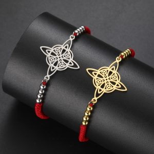 Cutting Titanium Steel Bracelet Double Hole Stainless Steel Bracelet