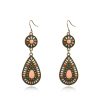 Colorful drop earrings
