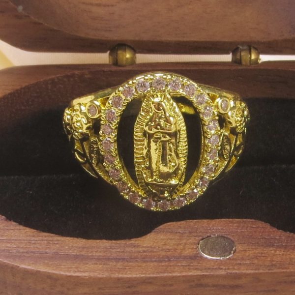 Micro Inlaid Zircon Virgin Light Luxury Minority Ring