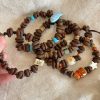 Coffee Bean Female Cartoon Puppy Simple Bracelet