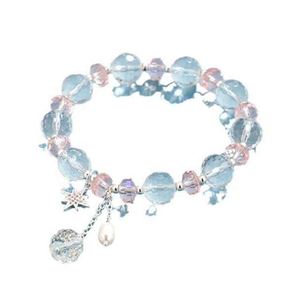 Temperament Wild White Crystal Bracelet For Women