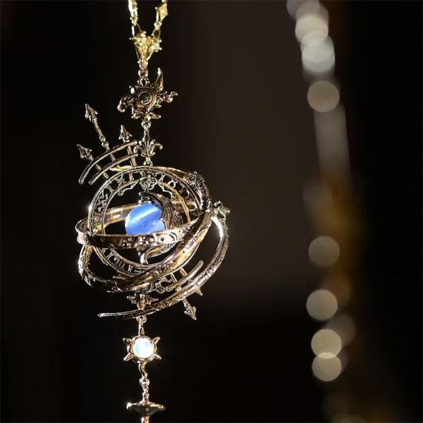 Constellation Celestial Globe Planetarium Fashion Necklace
