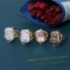 Women's Fashion Personality Baroque Pearl Ring