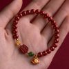 Raw Ore Emperor Sandstone Happy Eyebrow Bracelet For Women