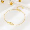 S925 Sterling Silver Mobius Strip Bracelet