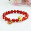 Year Of Birth Red Agate Zodiac Dragon Bracelet
