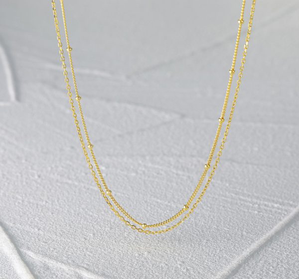 Women's Simple Fashion Personality Double-layer Necklace