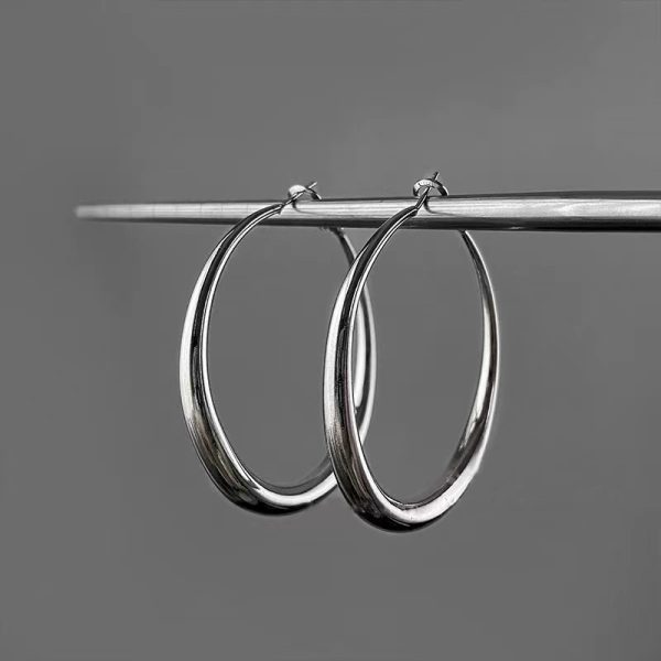 Fashion Ins Simple Female Big Circle Earrings