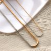 Hip-hop Fashion All-match Cold 3mm Golden Chain