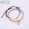 Twelve Constellation Mixed Stone Bracelet