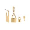 Simple And Fashionable Key Lock Earring Set Personality