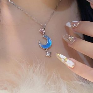 Star And Moon Pendant Light Luxury Minority Design