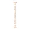 Five Petal Flower Shadow Metal Chain Watch Band