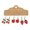 Cute Pattern Pendant And Earrings Set Small And Personalized