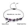 Wax Line Beads Stone Bracelet Original With Shape Rough Stone Carrying Strap