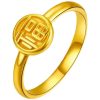 Ring Variety Special-interest Design Fu Character Heart