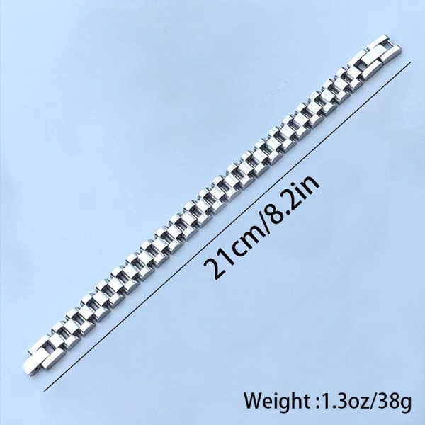Stainless Steel Watch Band Bracelet For Men And Women