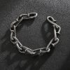 Creative Retro Personalized Nail Hook Buckle Stainless Steel Bracelet