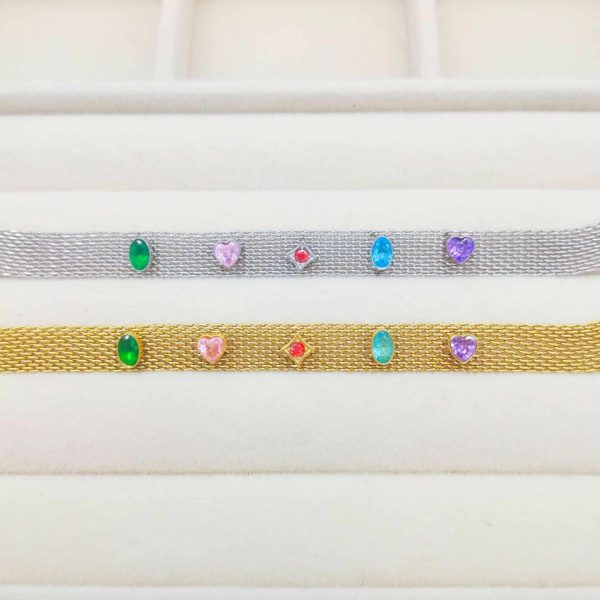 Gold-plated Korean Fashion Woven Bracelet