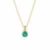 Fashion Birthday Stone Diamond Necklace