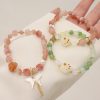 Natural Sunstone Crystal Bracelet Female Cut Surface Advanced