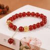 Natural Red Agate Bracelet Niche High Sense