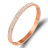 European And American Fashion Stainless Steel Full Brick Buckle Bracelet