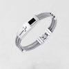 Cross Titanium Steel Men's Bracelet
