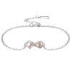 European And American Love Unlimited Symbol Ornament Bracelet Sister Ladybro Bracelet Female