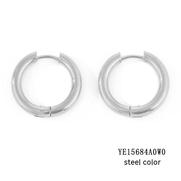 Classic Round Hoops Earrings