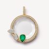 Retro Personalized Photo Box Pendant Items Can Be Opened Transparent Necklace