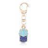 Alloy drop oil bag pendant