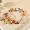 Natural Xinjiang Pumpkin Beads Bracelet Couple Retro Ethnic