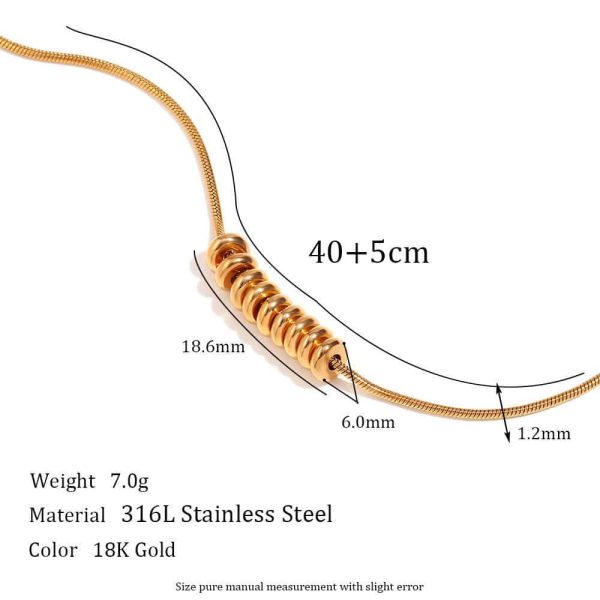 Stylish And Simple Personality Necklace For Women