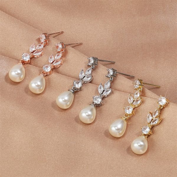 Women's Long Temperament Water Drop Eardrops