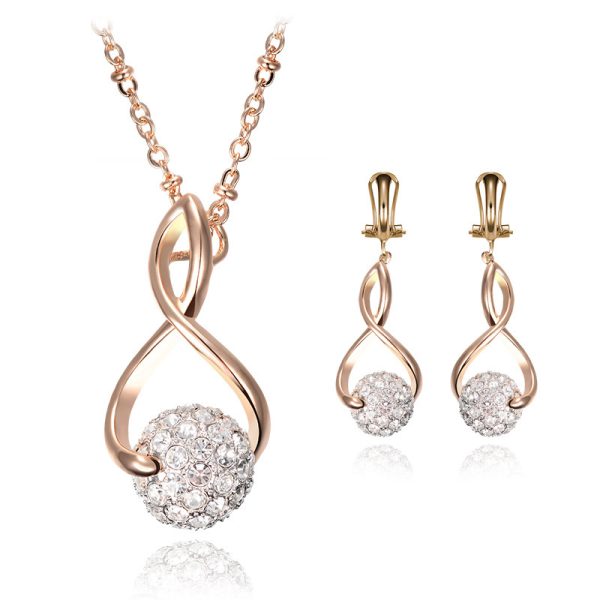 Jewelry Set Custom Shambhala Earring Necklace Set