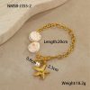 81a033bf-0186-487c-bb06-6e6387c2627b_trans.jpeg Ocean Style Natural Shell Starfish Necklace Women's Stainless Steel Gold Plated