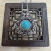 Turquoise Women's And Women's Retro Style Personality Creative Necklace