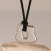 European And American Irregular Liquid Glossy Hollow Pendant Necklace